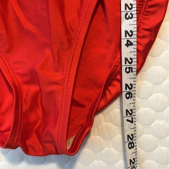 ⭐️Beach Cabana, Vibrant Red, Mesh Middle, Sexy, Fun, Size Small - Picture 8 of 8